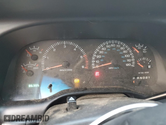2000 Dodge 1500 with VIN 3B7HF13Y6YM201905, listed as a Copart auction lot 79347524 with 86,305 mi miles and Clean title. Bid and sale history available at DreamBid. Image 9.
