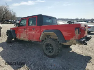 2021 Jeep Gladiator Sport S with VIN 1C6JJTAGXML540532, listed as a Copart auction lot 48422645 with 97,372 mi miles and Salvage title. Bid and sale history available at DreamBid. Image 2.