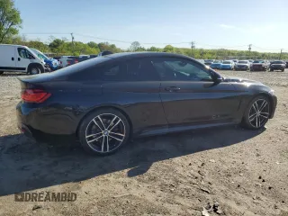 2020 BMW 4 Series 430i with VIN WBA4W3C07LFJ79827, listed as a Copart auction lot 54547705 with 37,185 mi miles and Salvage title. Bid and sale history available at DreamBid. Image 3.