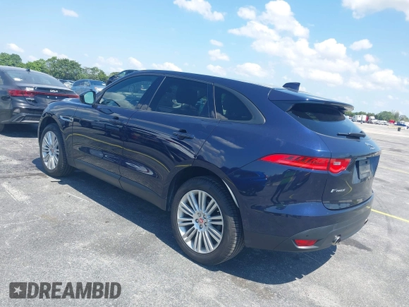 2017 Jaguar F-Pace 35t Premium with VIN SADCJ2BV4HA884503, listed as a IAAI auction lot 42274489 with 45,443 mi miles and . Bid and sale history available at DreamBid. Image 3.