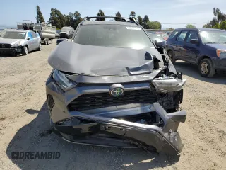 2022 Toyota RAV4 Hybrid SE with VIN 4T3T6RFV1NU068605, listed as a Copart auction lot 53846785 with 51,627 mi miles and Salvage title. Bid and sale history available at DreamBid. Image 5.