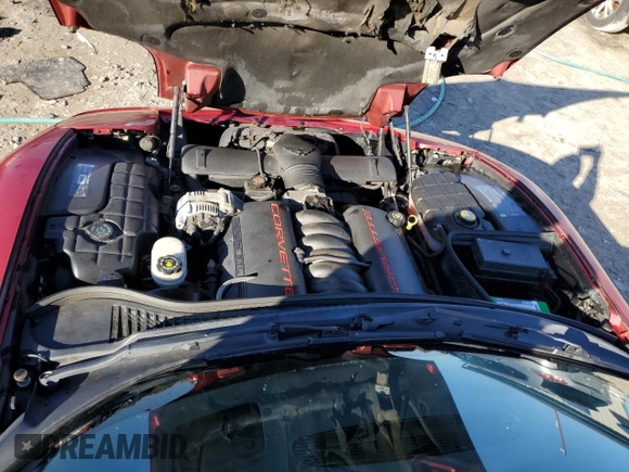 2001 Chevrolet Corvette with VIN 1G1YY22G615106449, listed as a Copart auction lot 41804795 with 97,508 mi miles and Salvage Title. Bid and sale history available at carsss.com. Image 11.