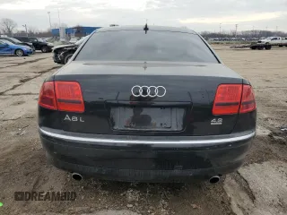 2005 Audi A8 L with VIN WAUML44E65N016605, listed as a Copart auction lot 86596774 with 161,385 mi miles and Clean Title. Bid and sale history available at carsss.com. Image 6.
