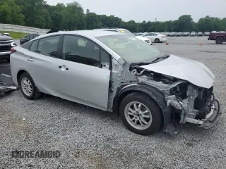 2022 Toyota Prius L Eco z VIN JTDKAMFU7N3160423, wystawiony jako Copart lot #55865935 z przebiegiem 72 950 mil mil oraz Szkoda całkowita • Salvage title. Historia ofert i sprzedaży dostępna na DreamBid. Obrazek 4.