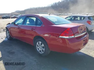 2007 Chevrolet Impala LS with VIN 2G1WB58K379167758, listed as a IAAI auction lot 41888321 with 177,633 mi miles and . Bid and sale history available at DreamBid. Image 3.