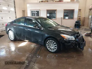 2013 Buick Regal Turbo Premium 1 with VIN 2G4GS5EV2D9250390, listed as a IAAI auction lot 41595510 with 124,041 mi miles. Bid and sale history available at carsss.com. Image 1.