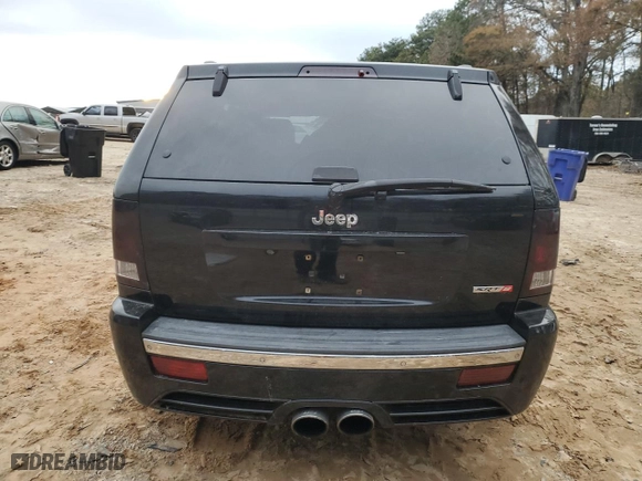 2007 Jeep Grand Cherokee SRT-8 with VIN 1J8HR78337C620584, listed as a Copart auction lot 85054184 with 0 mi miles and Salvage Title. Bid and sale history available at carsss.com. Image 6.