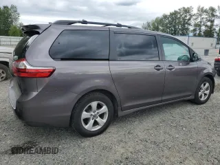 2020 Toyota Sienna LE Auto Access Seat с VIN 5TDKZ3DC4LS072034, выставлен на аукционе Copart как лот 62531295 с пробегом 81 639 миль миль и Списание • Salvage title. История ставок и продаж доступна на DreamBid. Изображение 3.