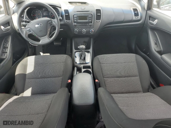 2017 Kia Forte LX with VIN 3KPFK4A73HE099214, listed as a Copart auction lot 52723585 with 45,121 mi miles and Salvage Title. Bid and sale history available at carsss.com. Image 8.
