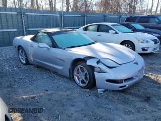 1998 Chevrolet Corvette with VIN 1G1YY32G7W5125265, listed as a Copart auction lot 81036094 with 95,431 mi miles and Salvage Title. Bid and sale history available at carsss.com. Image 4.