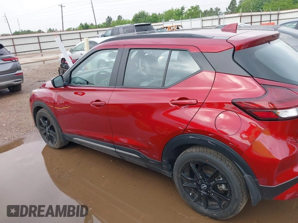 2023 Nissan Kicks SR with VIN 3N1CP5DV7PL537881, listed as a IAAI auction lot 42127180 with 49,839 mi miles. Bid and sale history available at carsss.com. Image 14.