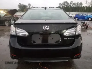 2011 Lexus HS 250h with VIN JTHBB1BA3B2047608, listed as a Copart auction lot 80578894 with Not Provided miles and Salvage Title. Bid and sale history available at DreamBid. Image 6.