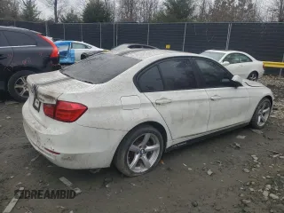 2014 BMW 3 Series 320i xDrive with VIN WBA3C3C56EF983605, listed as a Copart auction lot 42491705 with 153,283 mi miles and Non Repairable. Bid and sale history available at carsss.com. Image 3.