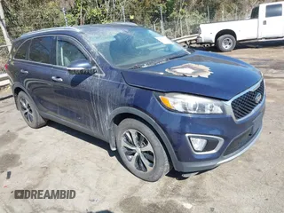 2016 Kia Sorento EX with VIN 5XYPH4A19GG101628, listed as a IAAI auction lot 41779401 with 185,555 mi miles and . Bid and sale history available at DreamBid. Image 1.