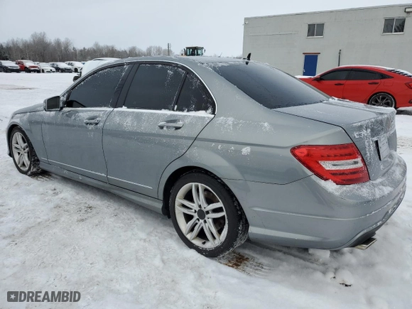 2013 Mercedes-Benz C-Class C 300 Sport with VIN WDDGF8AB4DG106255, listed as a Copart auction lot 87208254 with 163,401 mi miles and Clean Title. Bid and sale history available at carsss.com. Image 2.
