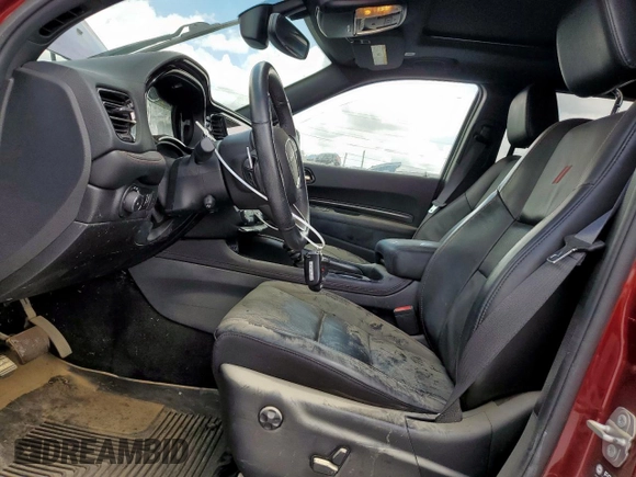 2021 Dodge Durango R/T with VIN 1C4SDJCT6MC610238, listed as a Copart auction lot 61294645 with 65,970 mi miles and Salvage title. Bid and sale history available at DreamBid. Image 7.
