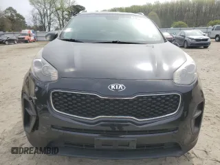 2018 Kia Sportage LX with VIN KNDPM3AC7J7424071, listed as a Copart auction lot 51664645 with 38,269 mi miles and Salvage Title. Bid and sale history available at carsss.com. Image 5.