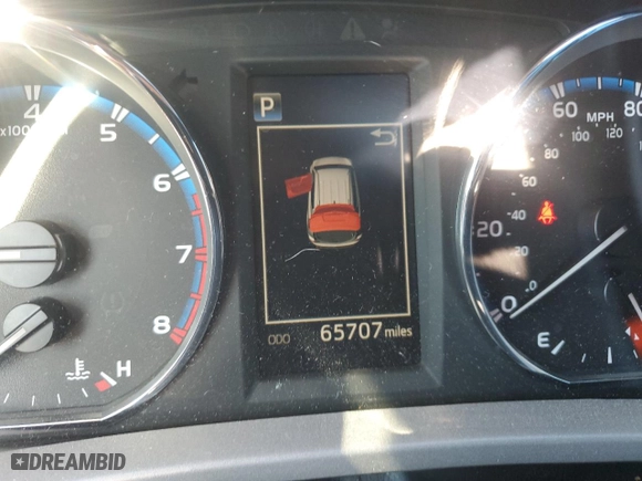 2016 Toyota RAV4 XLE with VIN 2T3RFREV0GW492162, listed as a Copart auction lot 46889155 with 65,707 mi miles and Salvage Title. Bid and sale history available at carsss.com. Image 9.