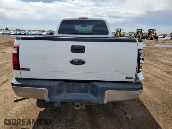 2012 Ford F-250 XL with VIN 1FT7X2B66CEB06354, listed as a Copart auction lot 58601795 with 137,326 mi miles and Salvage title. Bid and sale history available at DreamBid. Image 6.