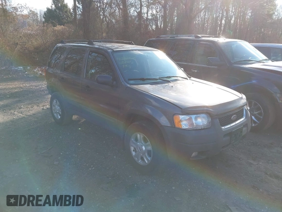 2003 Ford Escape XLT Popular 2 with VIN 1FMYU931X3KC87514, listed as a IAAI auction lot 41222513 with 267,880 mi miles. Bid and sale history available at carsss.com. Image 1.