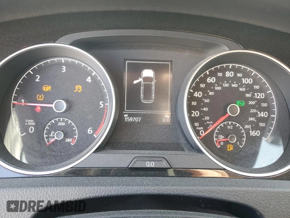 2015 Volkswagen Golf SportWagen TDI S with VIN 3VWCA7AU1FM516407, listed as a Copart auction lot 61723174 with 159,707 mi miles and Salvage Title. Bid and sale history available at carsss.com. Image 9.