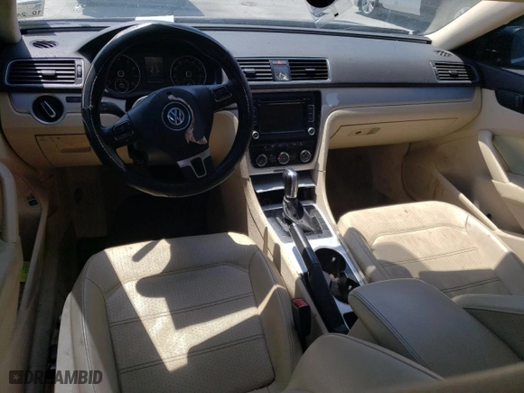 2013 Volkswagen Passat SE w/Sunroof with VIN 1VWBH7A38DC128488, listed as a Copart auction lot 53741205 with 149,118 mi miles and Salvage Title. Bid and sale history available at carsss.com. Image 8.