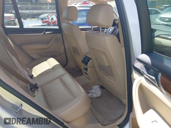 2016 BMW X3 xDrive28i with VIN 5UXWX9C54G0D68999, listed as a IAAI auction lot 42086122 with 107,697 mi miles and . Bid and sale history available at DreamBid. Image 8.