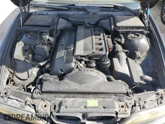 2000 BMW 5 Series 528iA with VIN WBADM6340YGU16735, listed as a Copart auction lot 77249644 with 0 mi miles and Salvage Title. Bid and sale history available at carsss.com. Image 12.