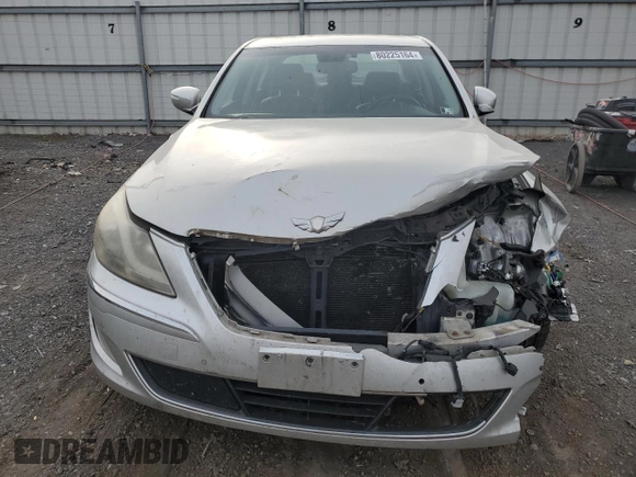 2012 Hyundai Genesis 5.0L R-Spec with VIN KMHGC4DH4CU187894, listed as a Copart auction lot 80225164 with 184,466 mi miles and Salvage Title. Bid and sale history available at carsss.com. Image 5.