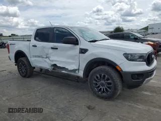 2022 Ford Ranger XL with VIN 1FTER4EH3NLD09405, listed as a Copart auction lot 55396315 with 66,501 mi miles and Salvage title. Bid and sale history available at DreamBid. Image 4.