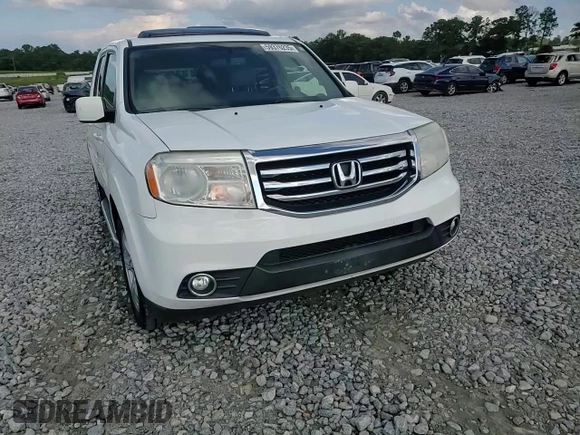 2013 Honda Pilot EX-L with VIN 5FNYF3H53DB001024, listed as a Copart auction lot 59376235 with 152,452 mi miles and Salvage title. Bid and sale history available at DreamBid. Image 14.
