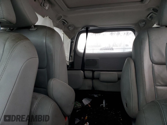 2016 Toyota Sienna Ltd with VIN 5TDDK3DC7GS132956, listed as a Copart auction lot 89190975 with 0 mi miles and Salvage Title. Bid and sale history available at carsss.com. Image 10.