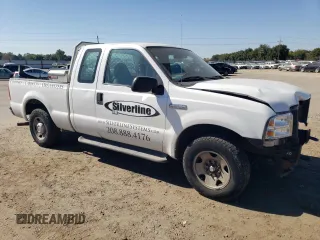 2005 Ford Super Duty F-250 XL with VIN 1FTNX20515EC46784, listed as a Copart auction lot 73200624 with 156,936 mi miles and Salvage Title. Bid and sale history available at carsss.com. Image 4.