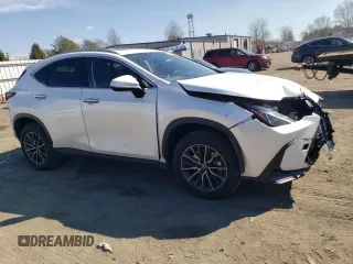 2025 Lexus NX with VIN JTJGGCEZ7S5011079, listed as a Copart auction lot 46956335 with 1,959 mi miles and Salvage Title. Bid and sale history available at carsss.com. Image 4.