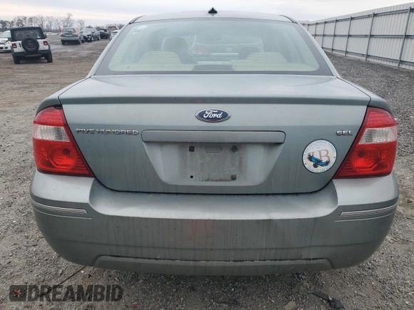 2007 Ford Five Hundred SEL with VIN 1FAFP24147G111601, listed as a Copart auction lot 46888235 with 171,657 mi miles and Salvage Title. Bid and sale history available at carsss.com. Image 6.