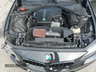 2015 BMW 2 Series 228i with VIN WBA1F5C56FV257079, listed as a Copart auction lot 43387125 with 155,027 mi miles and Salvage Title. Bid and sale history available at carsss.com. Image 11.