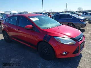 2012 Ford Focus SE with VIN 1FAHP3K26CL460206, listed as a IAAI auction lot 41844876 with 159,864 mi miles. Bid and sale history available at carsss.com. Image 1.