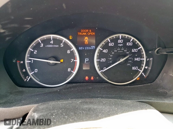 2014 Acura ILX with VIN 19VDE1F33EE008689, listed as a Copart auction lot 52564995 with 233,447 mi miles and Salvage Title. Bid and sale history available at carsss.com. Image 9.