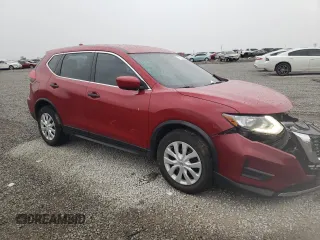 2017 Nissan Rogue S with VIN JN8AT2MT1HW394696, listed as a Copart auction lot 47832245 with 267,646 mi miles and Salvage Title. Bid and sale history available at carsss.com. Image 4.