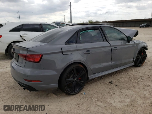 2018 Audi RS 3 z VIN WUABWGFF0J1908216, wystawiony jako Copart lot #46497824 z przebiegiem 36 020 mil mil oraz . Historia ofert i sprzedaży dostępna na DreamBid. Obrazek 3.