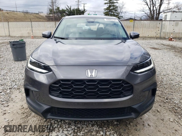 2024 Honda HR-V LX with VIN 3CZRZ2H37RM778842, listed as a Copart auction lot 49843105 with 9,732 mi miles and Salvage title. Bid and sale history available at DreamBid. Image 5.
