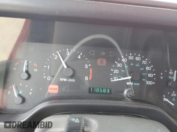 1999 Jeep Wrangler Sport z VIN 1J4FY19S4XP111512, wystawiony jako Copart lot #50330025 z przebiegiem 118 583 mil mil oraz Czysty tytuł • Clean title. Historia ofert i sprzedaży dostępna na DreamBid. Obrazek 9.