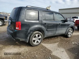 2015 Honda Pilot EX-L with VIN 5FNYF4H57FB067665, listed as a Copart auction lot 44211265 with 124,073 mi miles and Salvage Title. Bid and sale history available at carsss.com. Image 3.