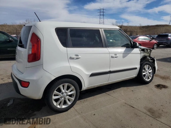 2012 Kia Soul + with VIN KNDJT2A67C7396384, listed as a Copart auction lot 49314415 with 218,562 mi miles and Salvage Title. Bid and sale history available at carsss.com. Image 3.