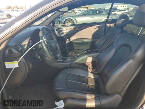 2007 Mercedes-Benz CLK 350 with VIN WDBTJ56H37F229024, listed as a Copart auction lot 71610814 with 90,017 mi miles and Salvage Title. Bid and sale history available at DreamBid. Image 7.