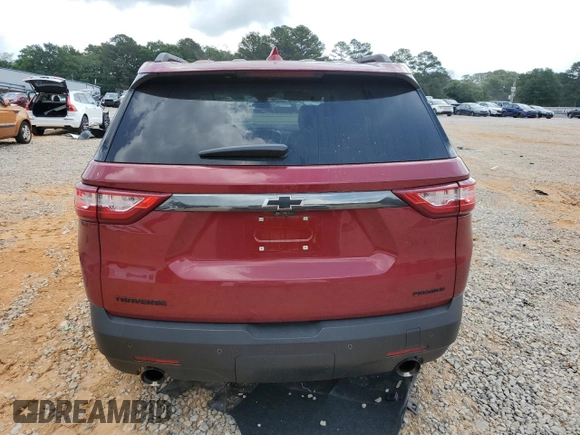 2021 Chevrolet Traverse RS with VIN 1GNERJKW3MJ145379, listed as a Copart auction lot 54296345 with 67,817 mi miles and Salvage title. Bid and sale history available at DreamBid. Image 6.