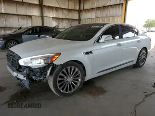 2017 Kia K900 Luxury with VIN KNALW4D45H6036529, listed as a Copart auction lot 63127755 with 114,540 mi miles and Salvage title. Bid and sale history available at DreamBid. Image 1.