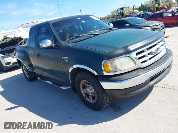 1999 Ford F-150 XL with VIN 2FTRX07W1XCA67223, listed as a IAAI auction lot 41661743 with 1 mi miles. Bid and sale history available at carsss.com. Image 1.