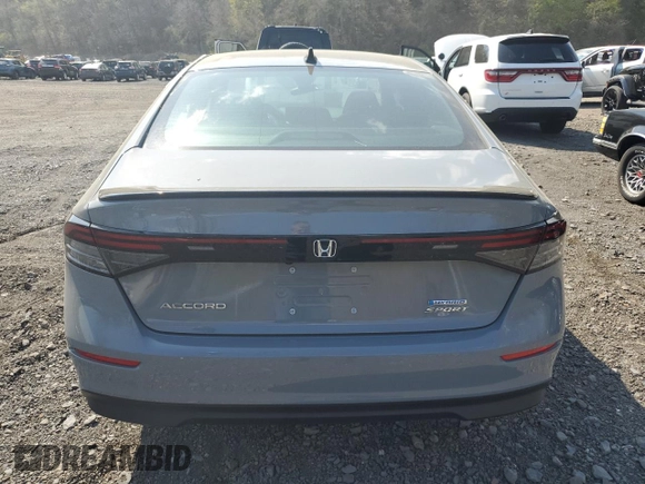 2024 Honda Accord Sport с VIN 1HGCY2F54RA087558, выставлен на аукционе Copart как лот 54376625 с пробегом 6 191 миль миль и Списание • Salvage title. История ставок и продаж доступна на DreamBid. Изображение 6.