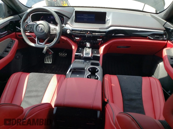 2023 Acura MDX w/A-Spec Package с VIN 5J8YE1H04PL037254, выставлен на аукционе Copart как лот 63385015 с пробегом 607 миль миль и Списание • Salvage title. История ставок и продаж доступна на DreamBid. Изображение 8.